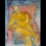 Nude in the armchair